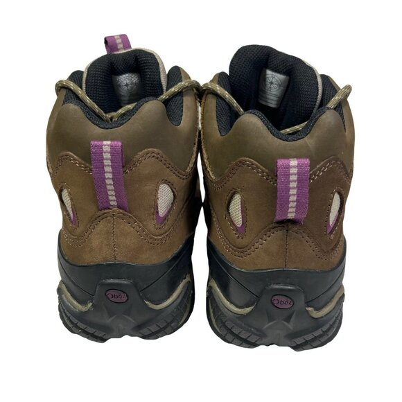 OBOZ Womens Sawtooth II Mid Waterproof Lace Up Hiking Boot sz 9 Brown EUC - Picture 6 of 10
